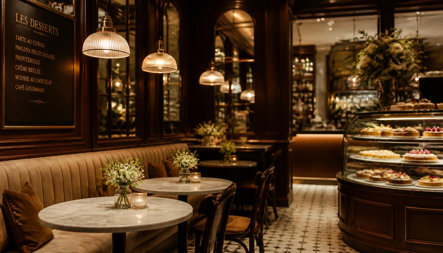 Ambienti i ngrohtë dhe elegant i DolceTavola